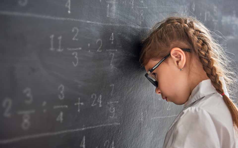 7 motivos que levam as crianças a irem mal em matemática